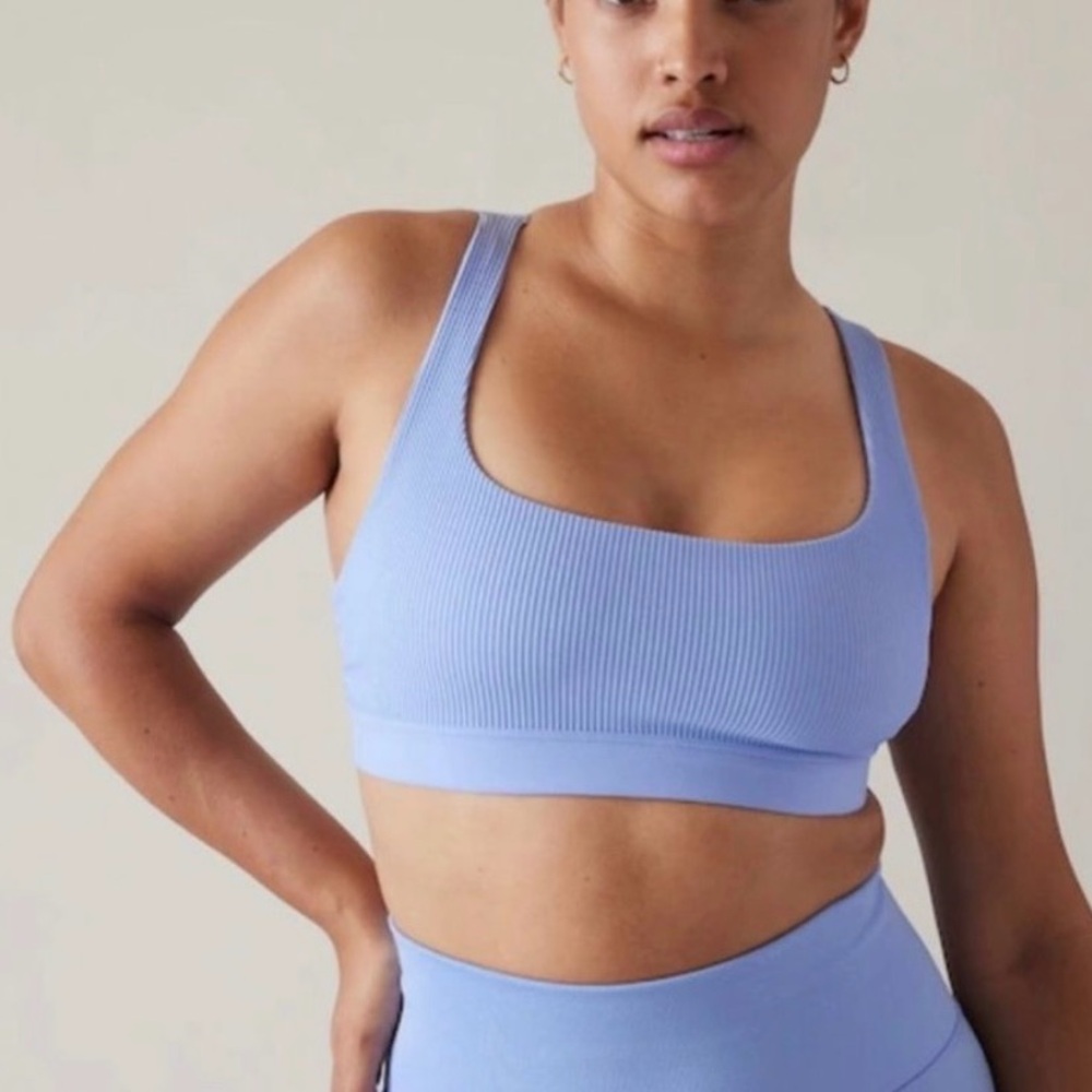 Athleta Exhale Rib Bra A-C